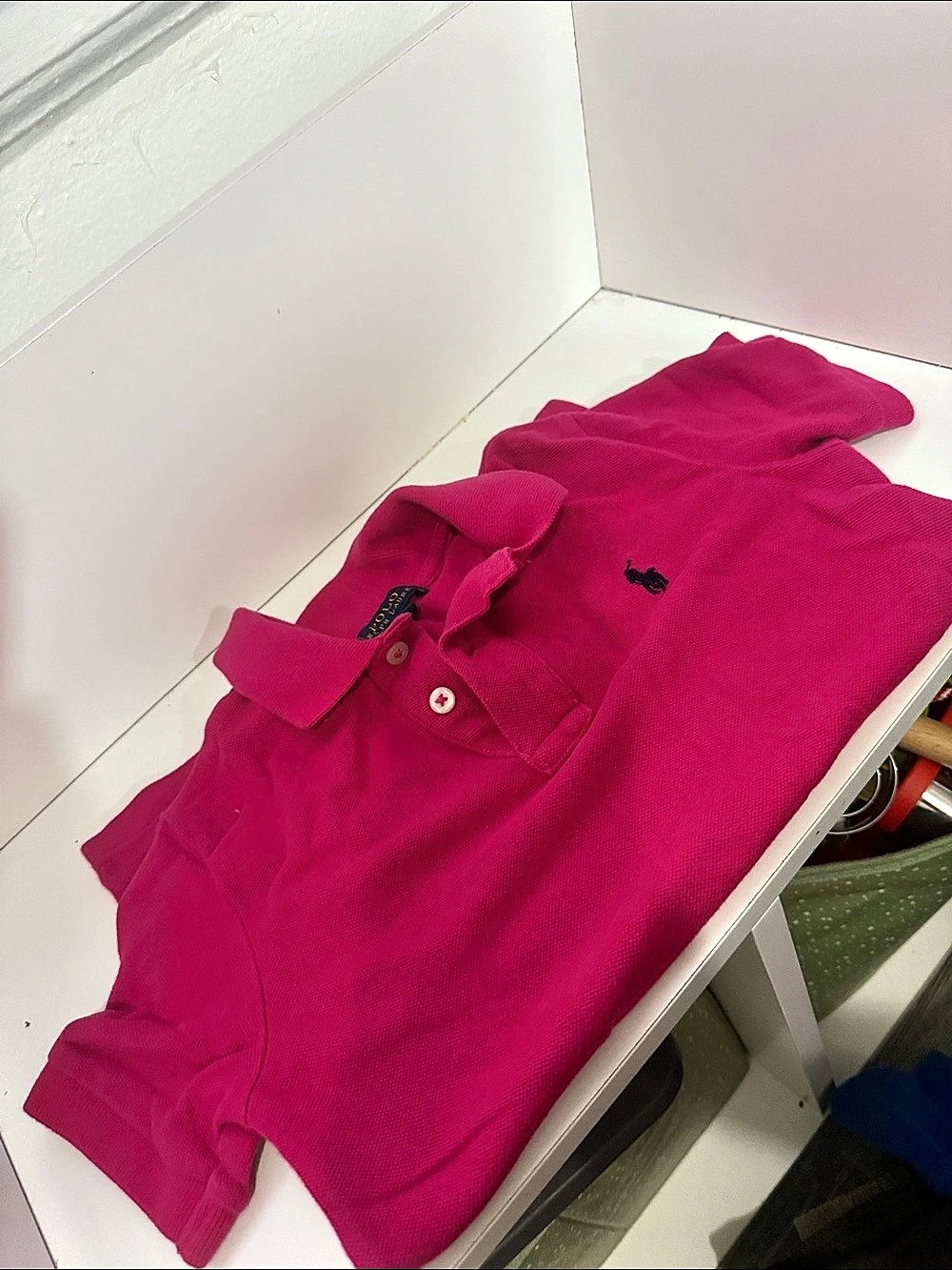 Polo Ralph Lauren Classic-Fit Mesh Polo Shirt Pink